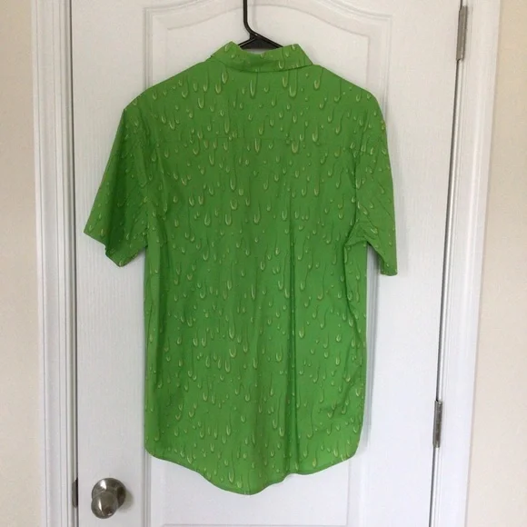 Mens short sleeve 100% cotton button down shirt. - Picture 2 of 3